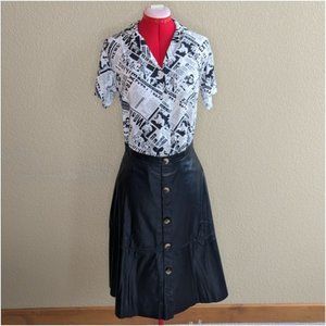 Skirt and blouse outfit